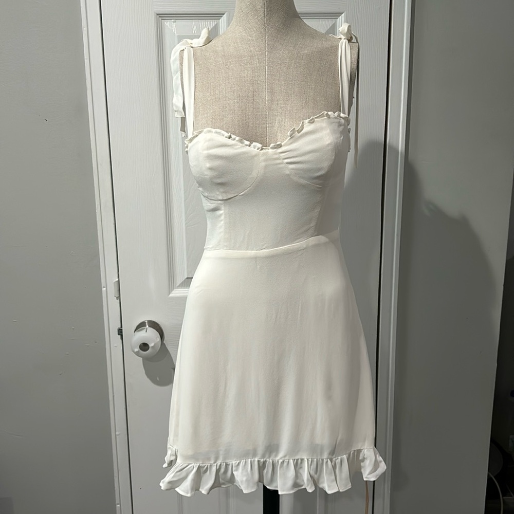 NWT Reformation Christine Mini Dress